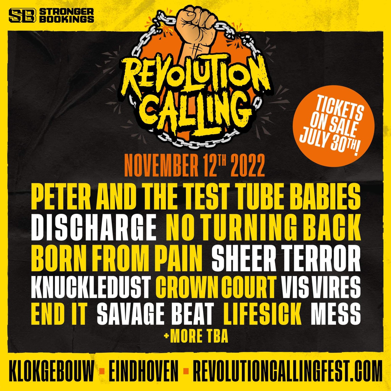 Klokgebouw | Revolution Calling 2022
