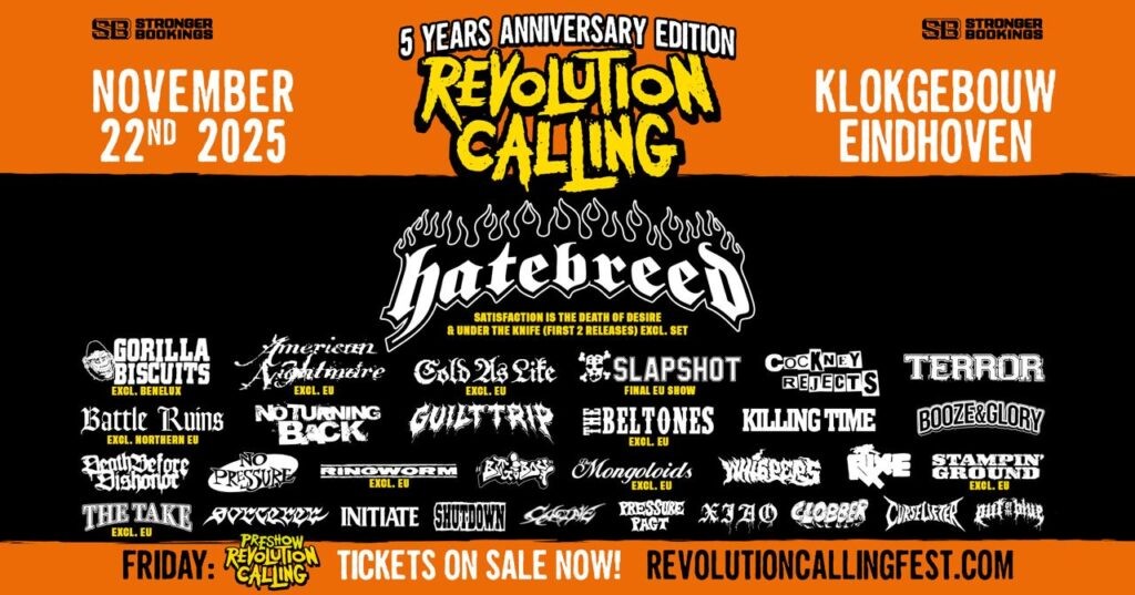 Revolution Calling 2025: Celebrating 5 Years of Rock