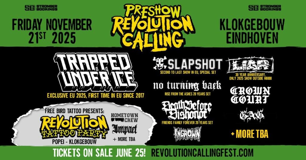 Preshow Revolution Calling 2025: Exclusive Rock Event