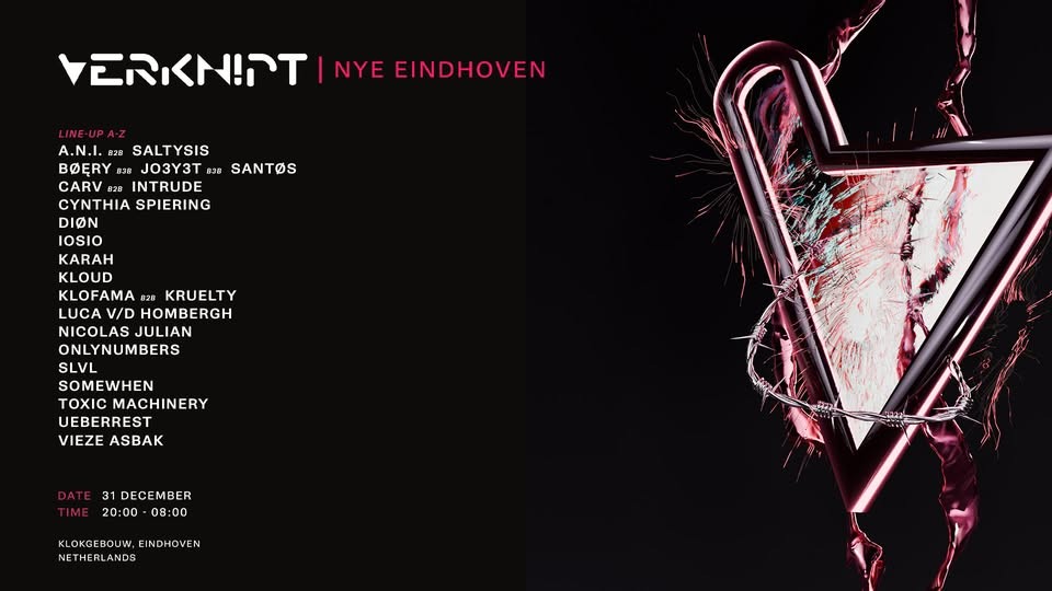 VERKNIPT New Year's Eve Eindhoven