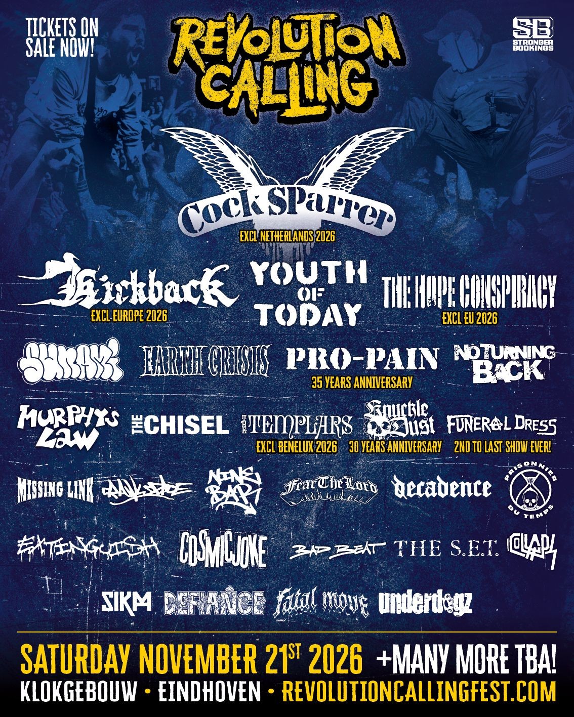 Revolution Calling in Klokgebouw, Eindhoven